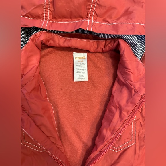Gymboree spring weight toddler boy jacket in red. Size 2-3T - Picture 3 of 3